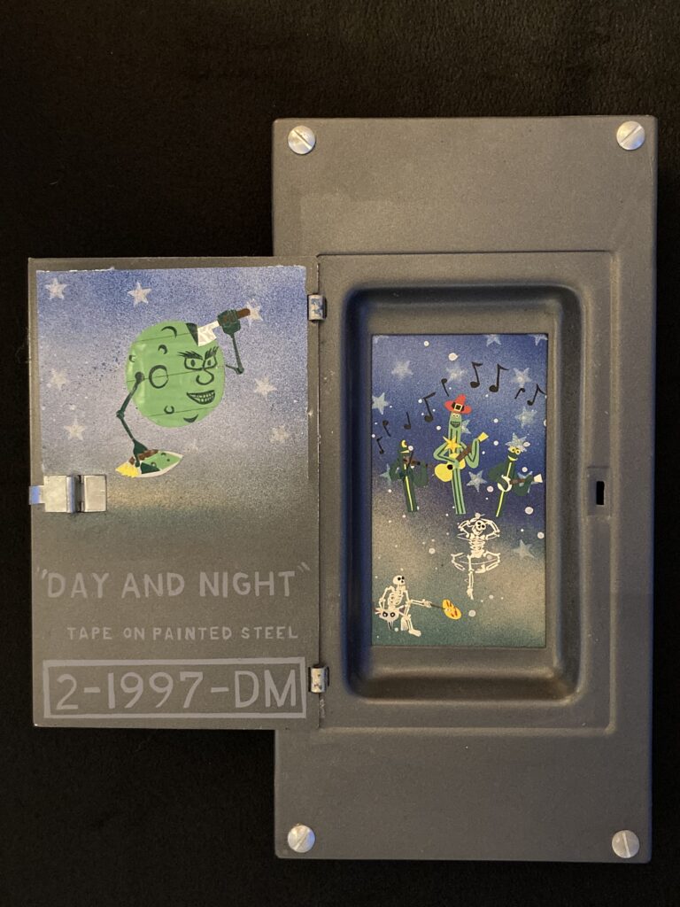 "Day and Night", the full piece, opened